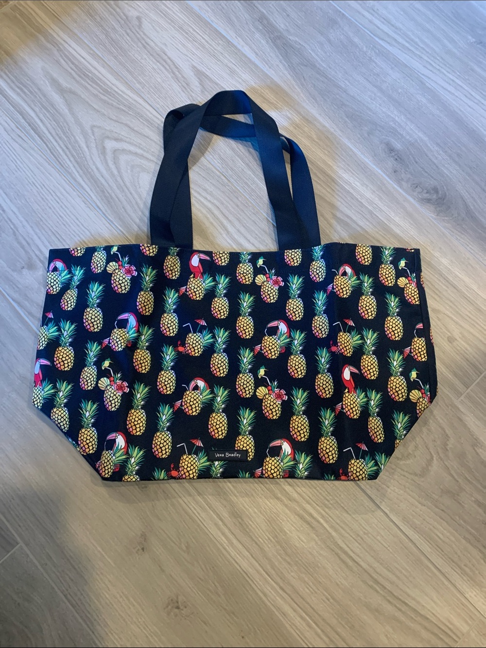 Vera Bradley Tropical Pineapple & Flamingo Tote